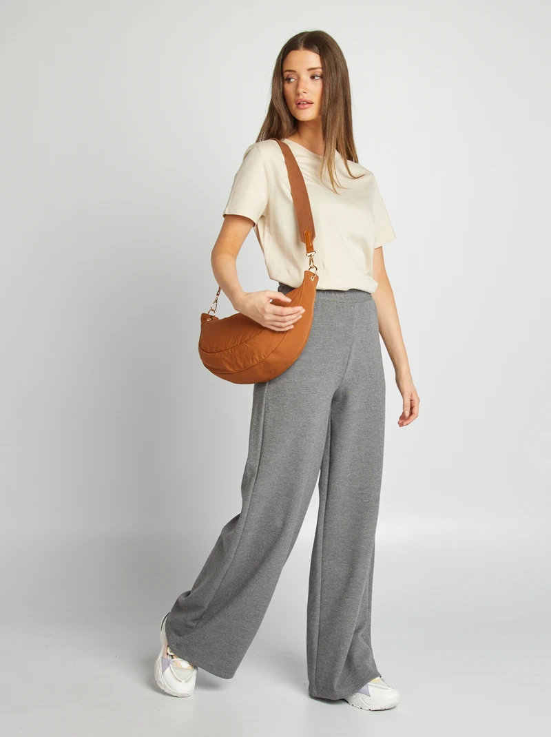 Short-sleeved jersey T-shirt